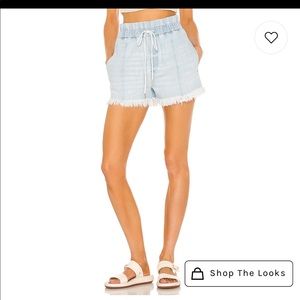 Pistola paperbag waist shorts